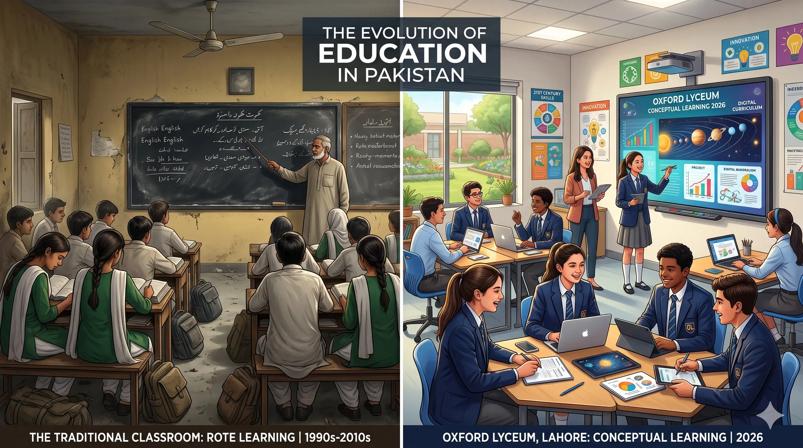 2026 میں اسکولی تعلیم: کیا فرسودہ طریقوں سے ہم نئے اور جدید دور میں کامیاب ہو پائیں گے؟